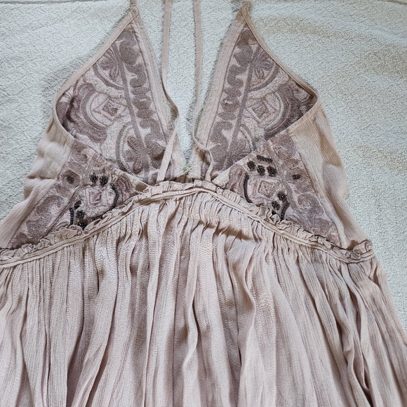 Rare Free People Embroidered/Beaded Dress - Picture 8 of 12
